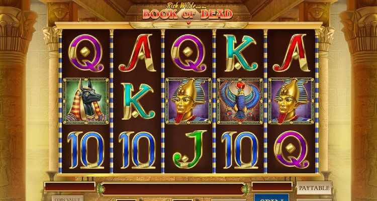 slot game Rich Wilde and the Book of Dead